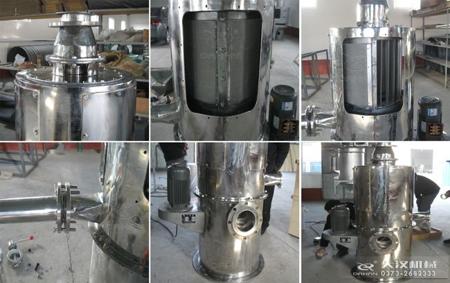 立式气流筛细节